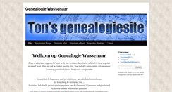 Desktop Screenshot of genealogie-wassenaar.nl